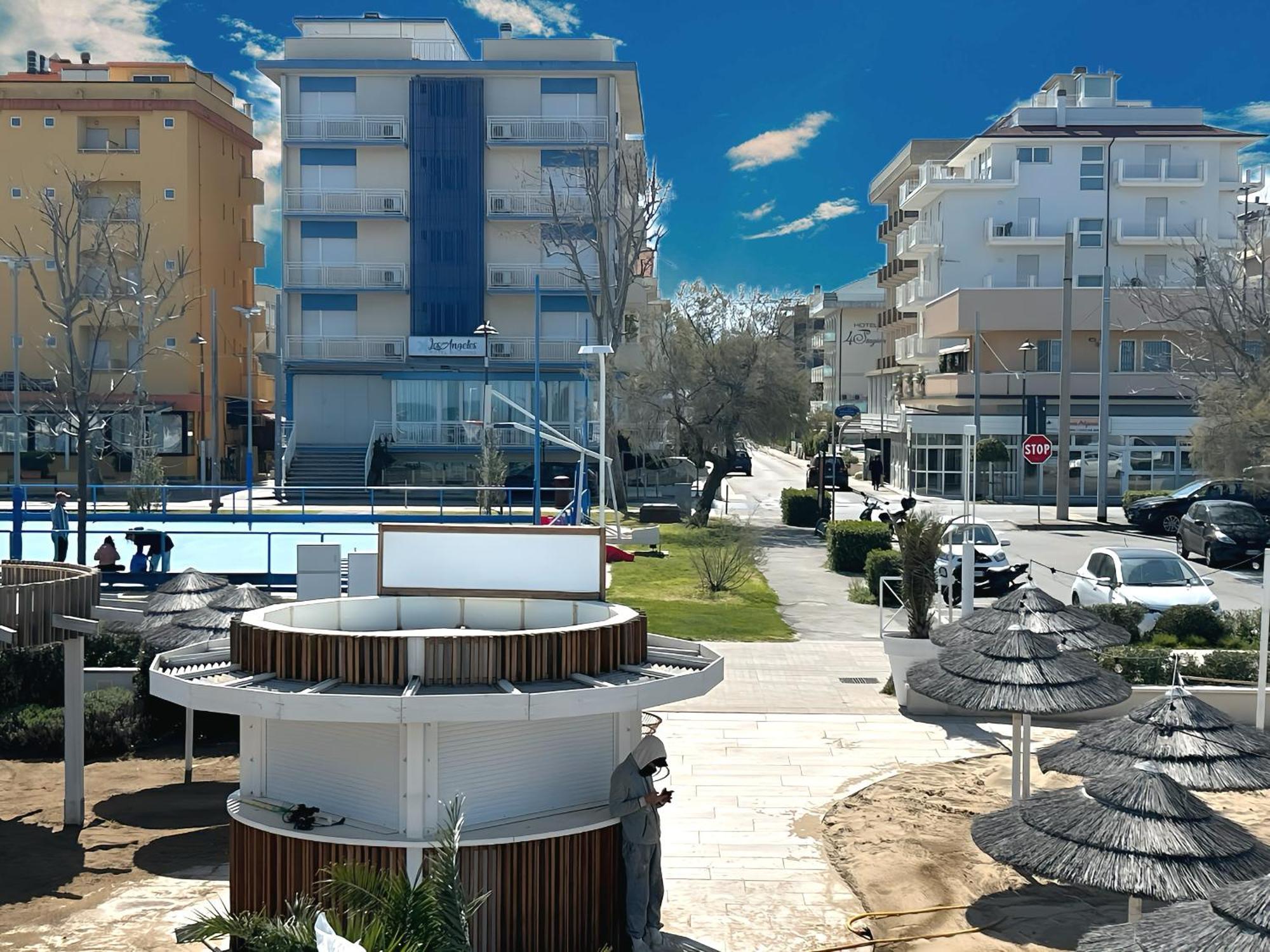 Hotel Los Angeles - Fronte Mare Riccione Eksteriør bilde
