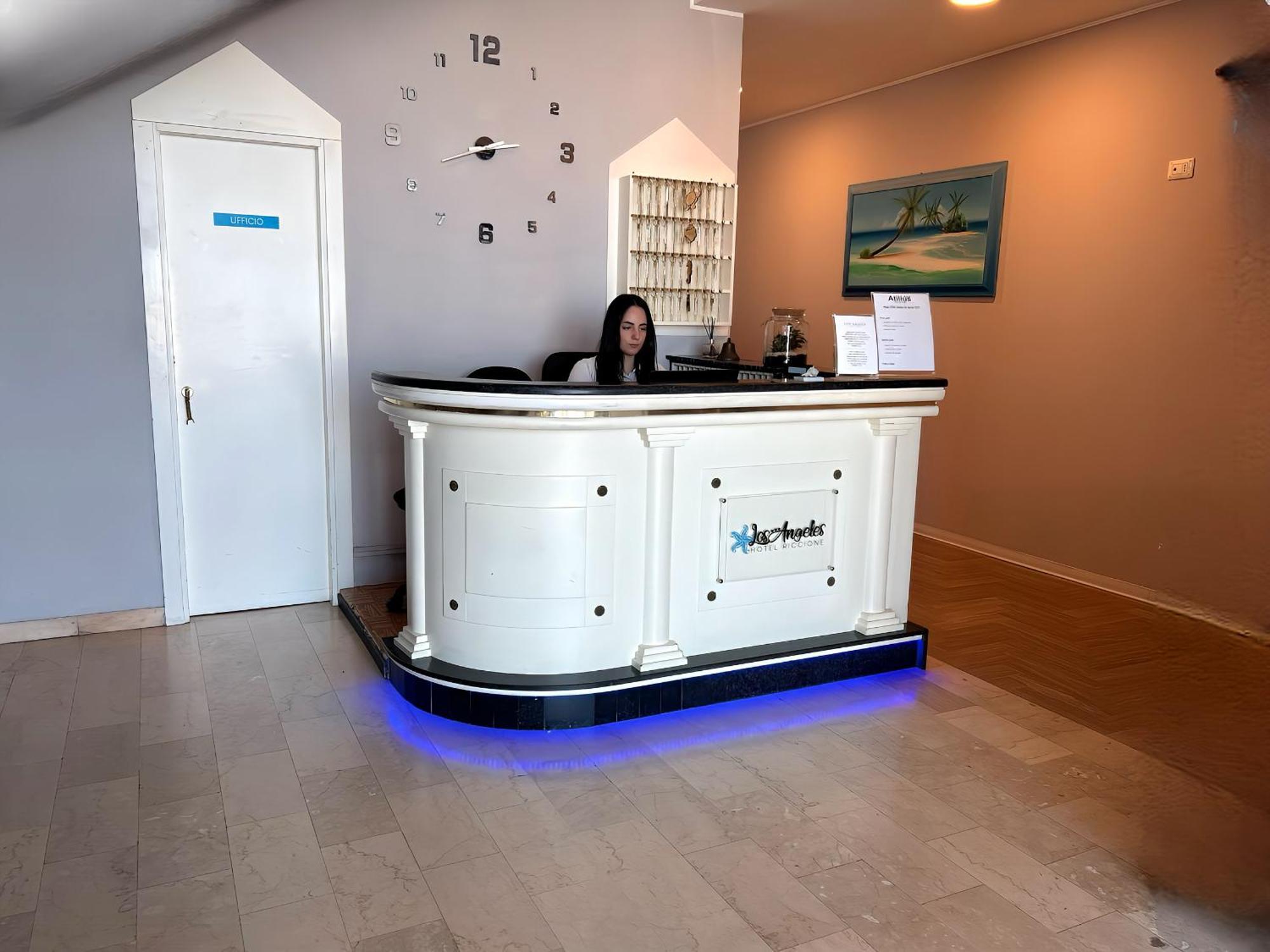Hotel Los Angeles - Fronte Mare Riccione Eksteriør bilde